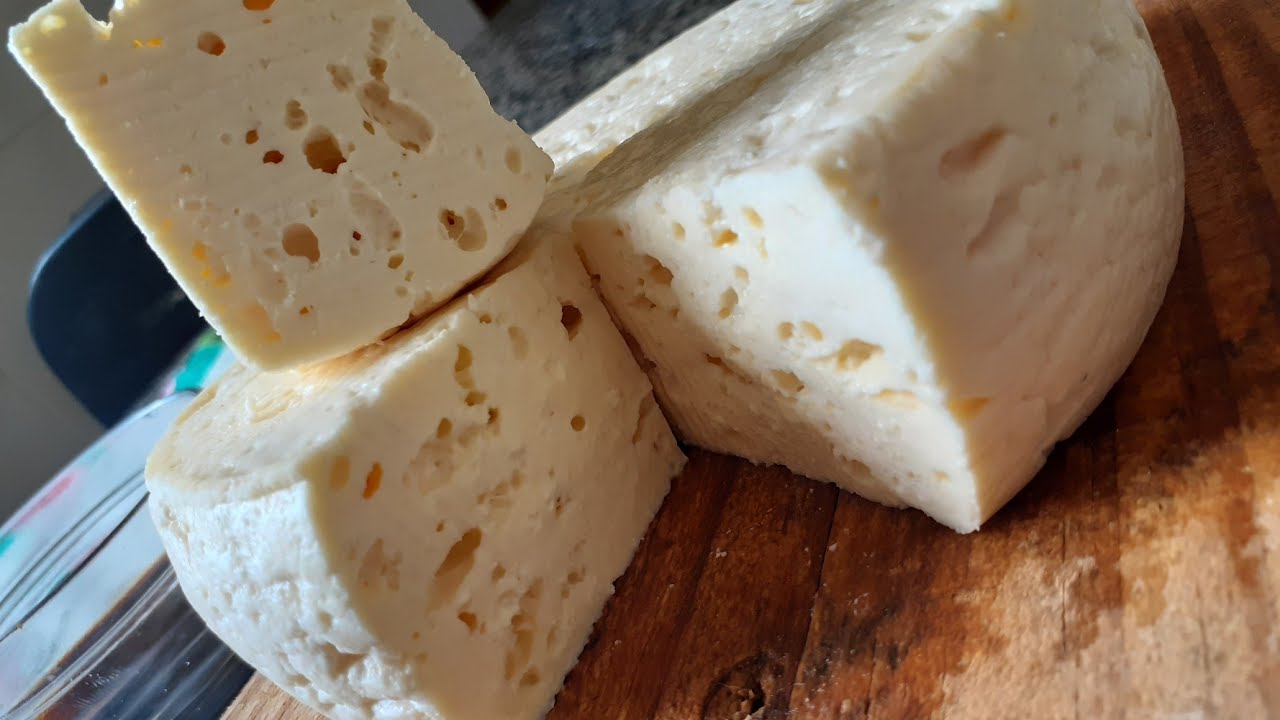 Queijo Furadinho com Leite de Saquinho...