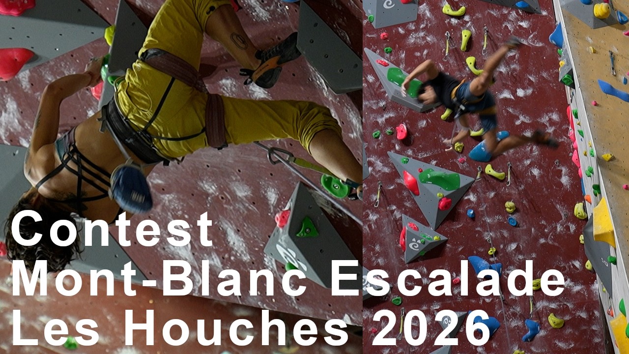 Contest Mont-Blanc Escalade Les Houches Chamonix 2026