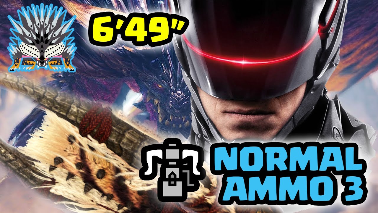 MHW ICEBORNE | HBG NORMAL AMMO 3 BUILD  (EXTERMINATOR) DEMONLORD BEASTBUSTER