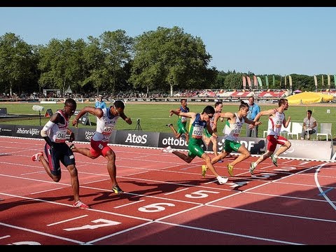 Athletics - men's 100m T46 final - 2013 IPC Athletics World
Championships, Lyon