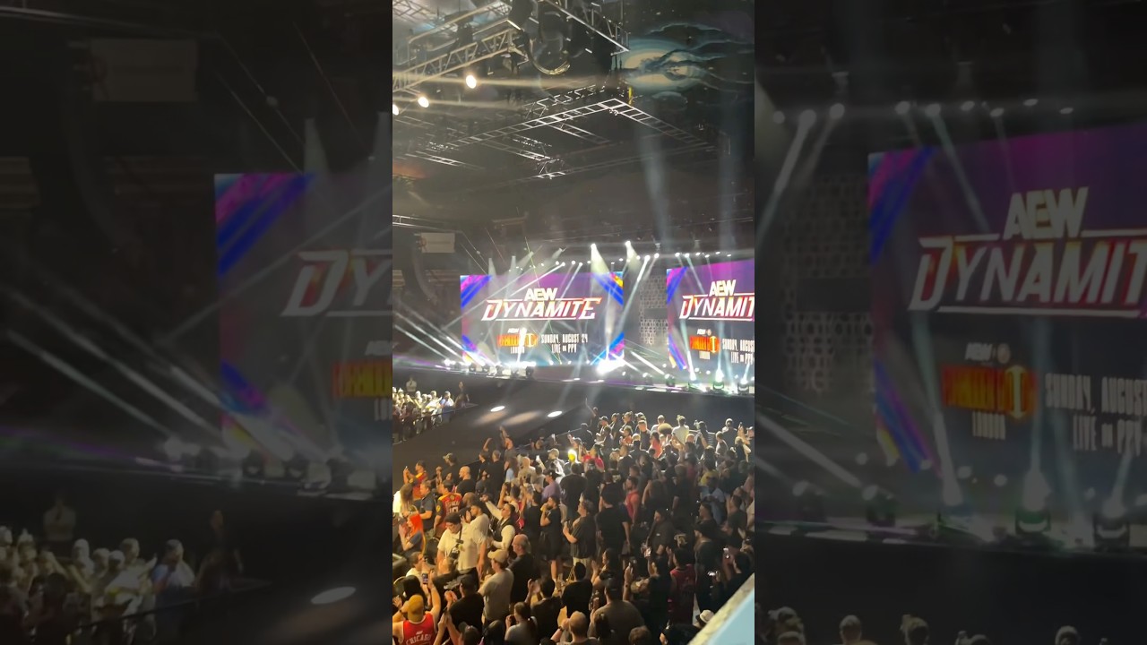 Come with me to AEW Dynamite in Chicago at the Aragon Ballroom! Get tickets at AEWTix.com