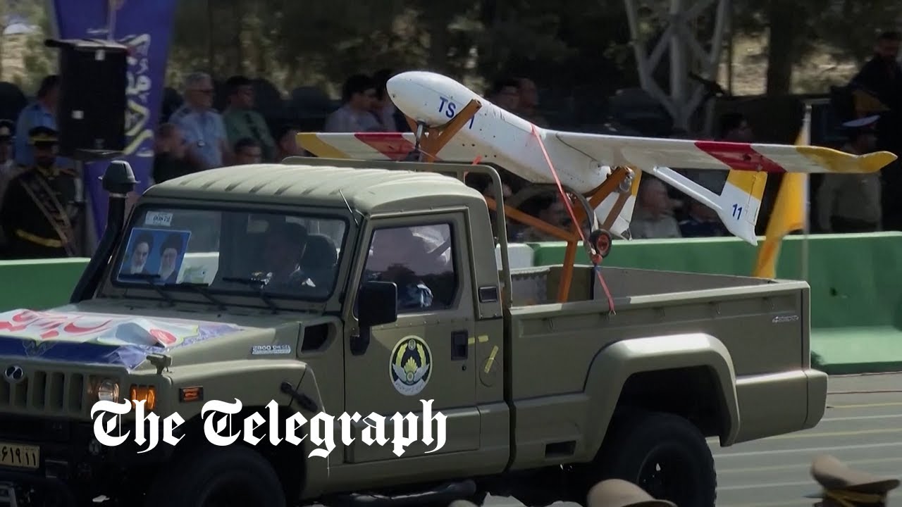 Iran shows off 'longest-range drone in the world' at major military parade