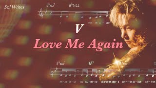 Love Me Again (KOR 리드시트 - 코드, 가사) - V(뷔)