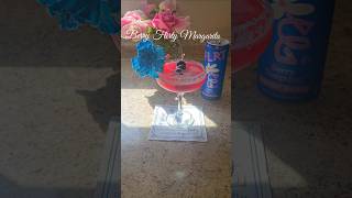 Berry flirty Margarita♡ #margarita #shorts #cocktail #tequila #blueberrymargarita #alcohol #drinks