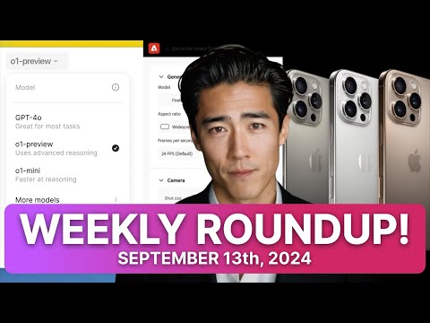 This Week in AI, September 13th 2024. Apple Glowtime, Adobe Firefly & GPT o1! #ai - video from Yepic Technologies