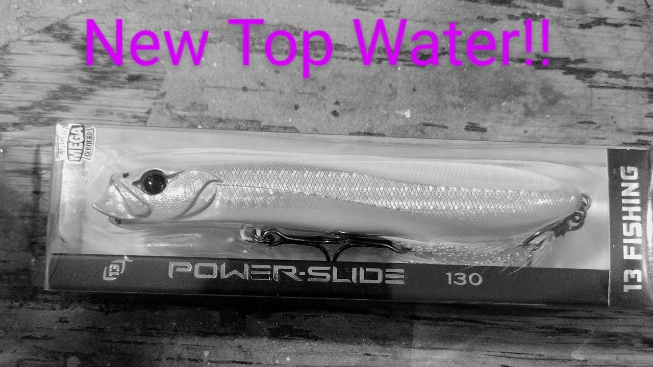 New Top Water Bait From 13 Fishing