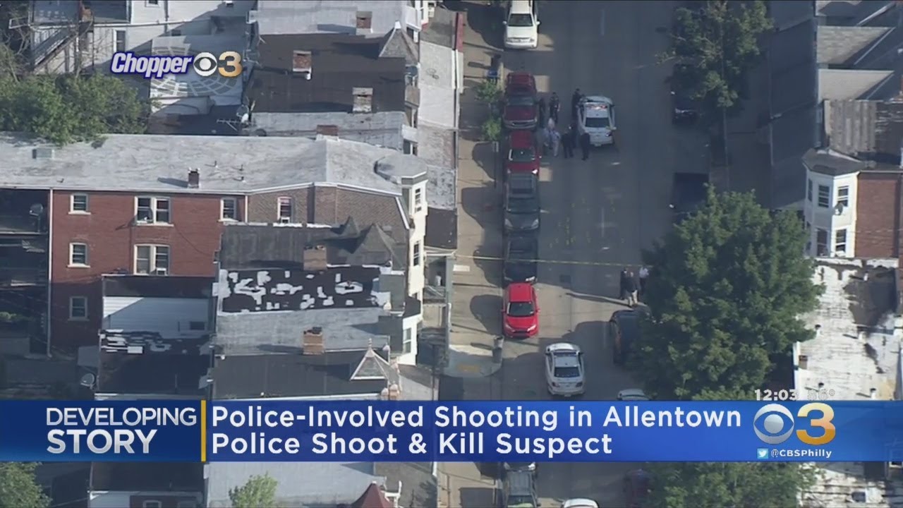 Man Dies Following Police-Involved Shooting In Allentown: Police - YouTube