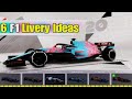 6 Original F1 2021 Livery Ideas - for MyTeam or Multiplayer (part 3)