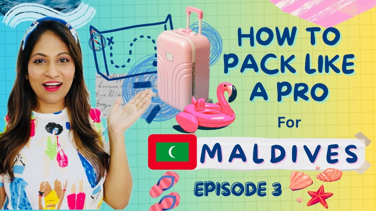 Как профессионально упаковать вещи для отдыха на Мальдивах 🏖️☀️ | Что нужно паковать на Мальдивах...