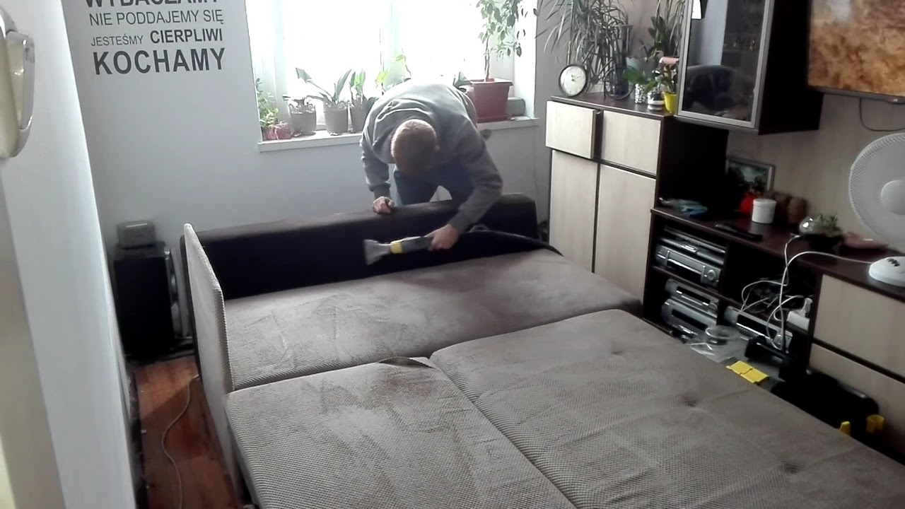 Pranie tapicerki Karcher Puzzi YouTube