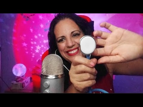 Asmr- Roleplay médica teste de insônia