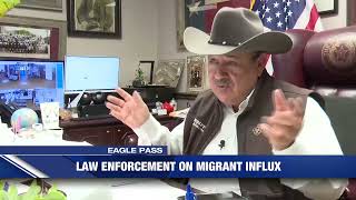 Texas border sheriff tells KWTX he's scared amid influx of thousands of migrants