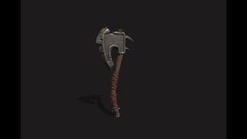 Texturing an Axe 3ds max Substance painter tutorial