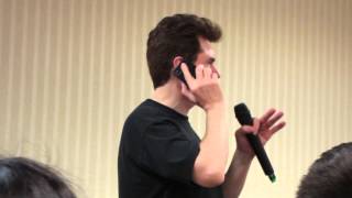 Quinton Flynn (RAIDEN) Prank Calls David Hayter (SNAKE) at Anime Festival Wichita AFW