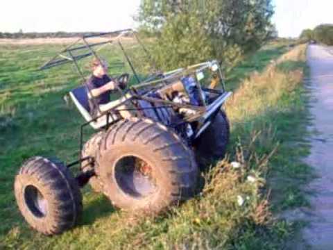 Вездеход "Бобик" - Подъём в дорогу