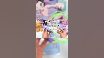 Nếu bạn có chiếc bút vẽ 3D Kuromi thì sẽ vẽ gì nào  #asmr #dochoi