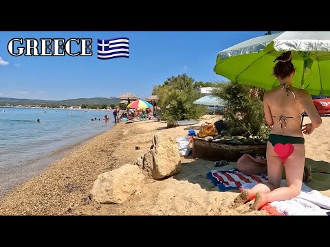 NIKITI 🏖Beach Tour GREECE Halkidiki 2022