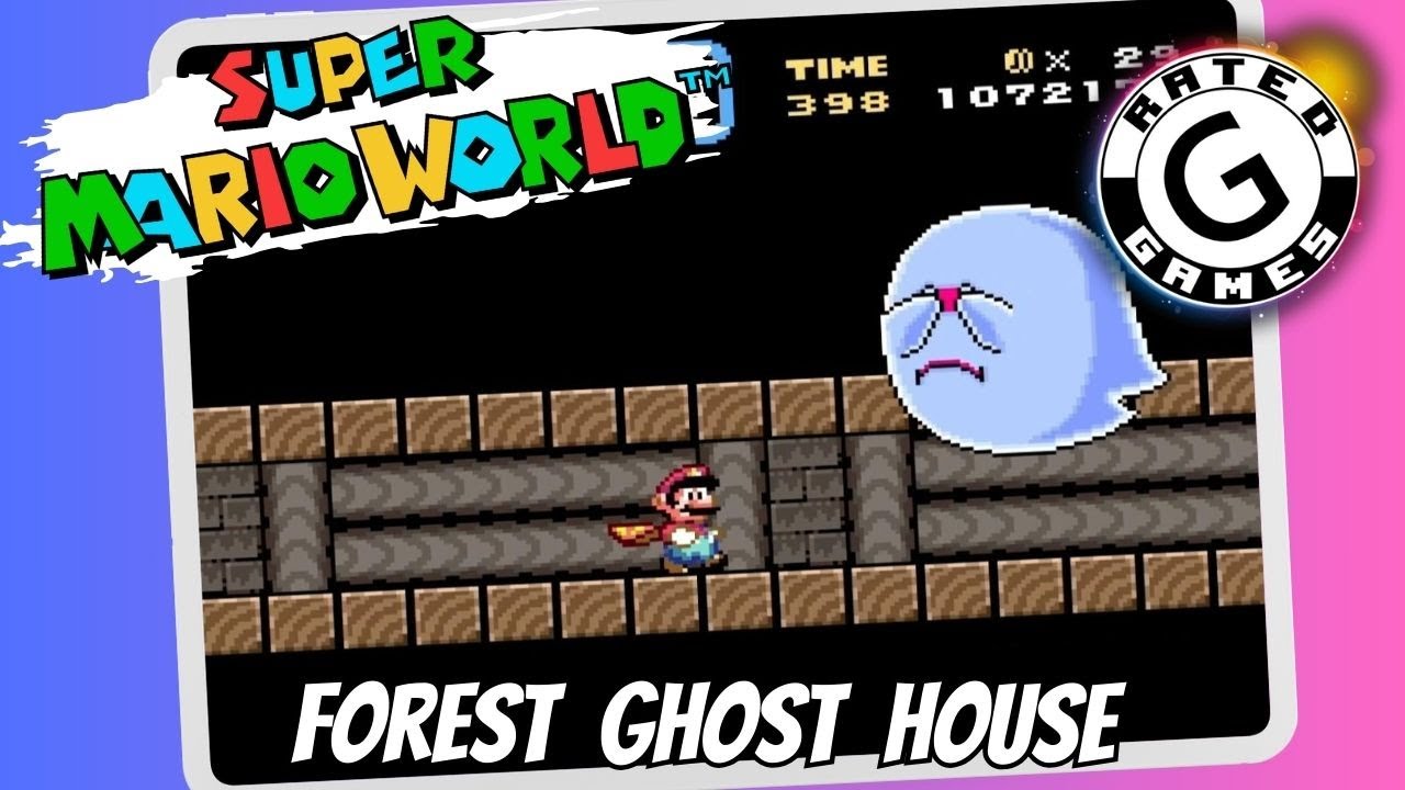 Forest Ghost House 🍄🍄 Super Mario World (No Commentary) - YouTube