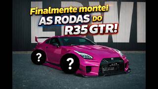 INSTALEI OS PNEUS NAS RODAS NOVAS DO R35!