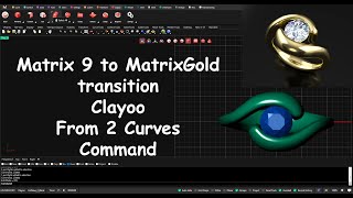 MatrixGold Clayoo From 2 Curves Command Matrixgold Clayoo From Line Command