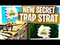 My New Secret Trap Strategy - Fortnite Easy Trap Kills