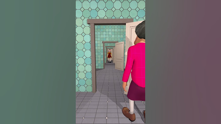DoorDash! Squid Game Doll vs Scary Teacher 3d