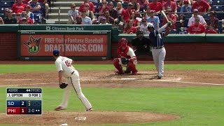 SD@PHI: Upton drives a solo homer, adds to the lead