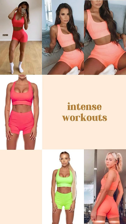 Workout set in amzing colors stand out today #workoutset #workoutclothes #gym #fitness
