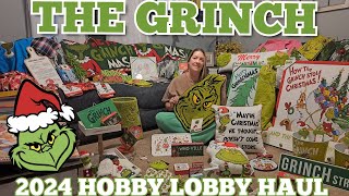 Grinch Christmas Decorations|Christmas Haul 2024 #grinch #haul #christmas #2024 #hobbylobby