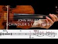 Schindler S List Theme By John Williams With Score 