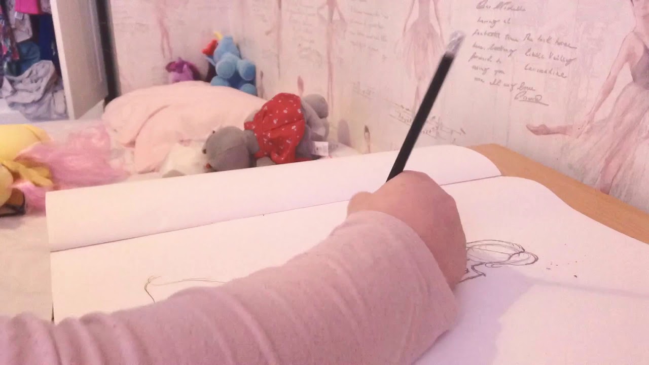 Flutershy speedraw as a human read desc