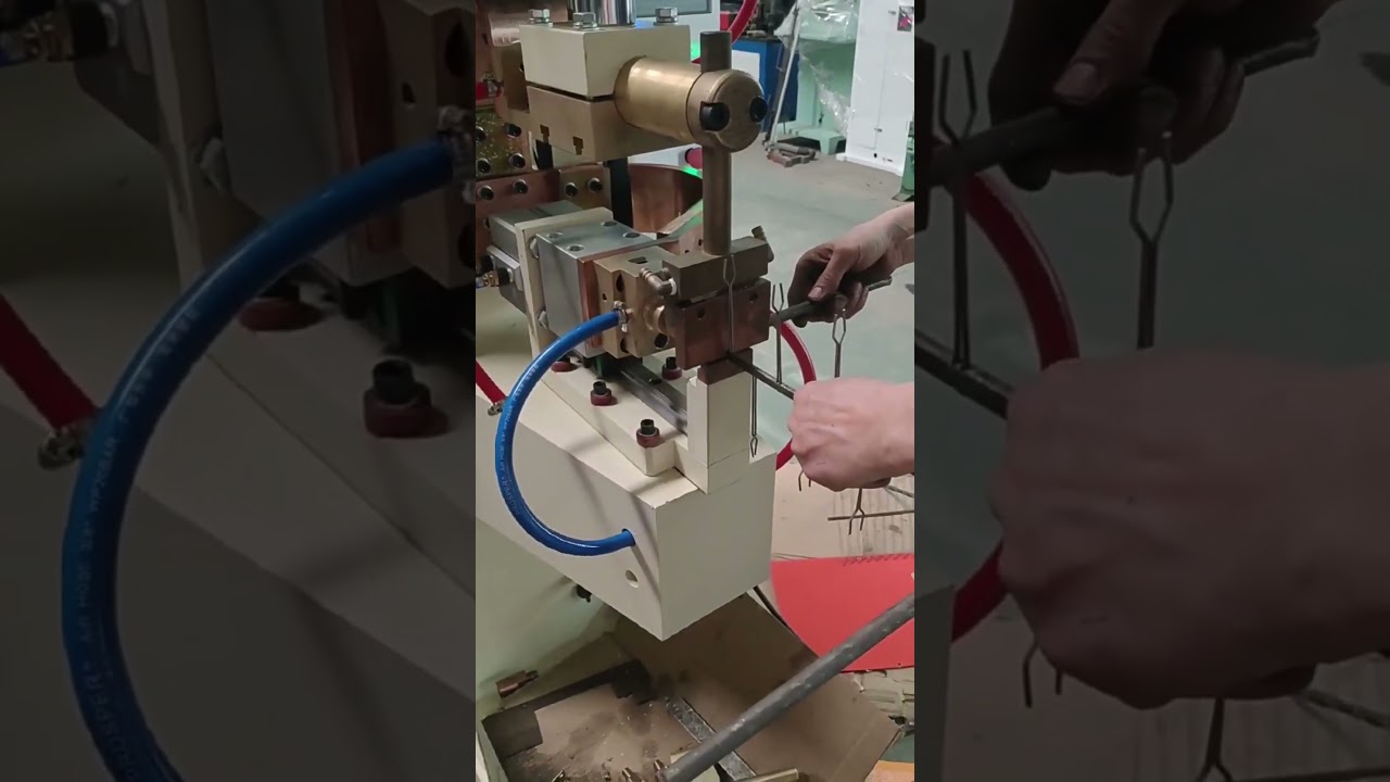 Desktop pneumatic medium frequency T welding 