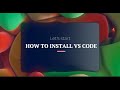 how to install vs code | Learn Visual Studio Code Step by Step #vscode @coading