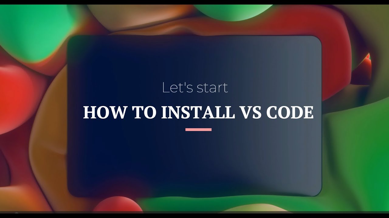 how to install vs code | Learn Visual Studio Code Step by Step #vscode ...
