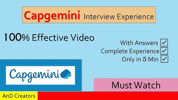 Capgemini Interview Experience - 2022 Batch | Technical + HR Questions