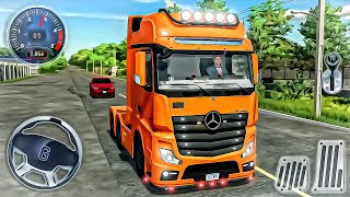 Truck Transporter Tractor Simulator | Transport of Сolors | Farming Simulator 22 screenshot 5