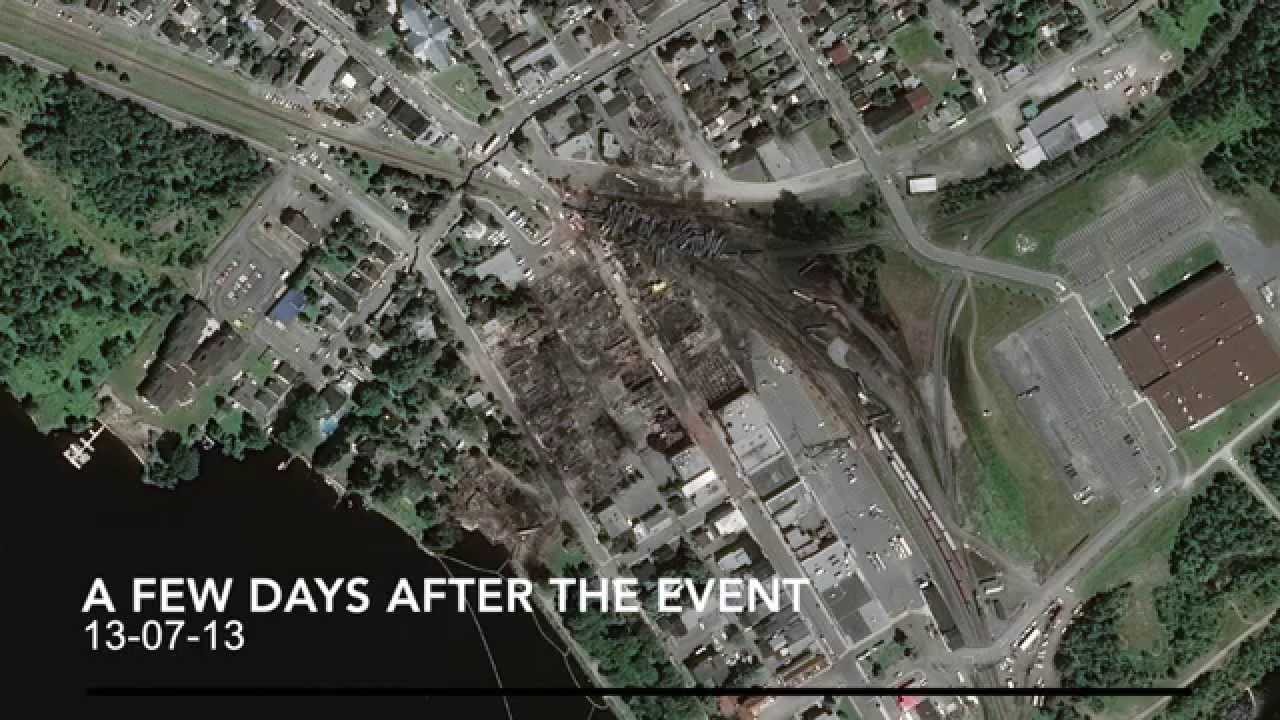 EFFIGIS - Case Study: Monitoring Rehabilitation Operations with Pléiades H-R images (Lac-Mégantic)