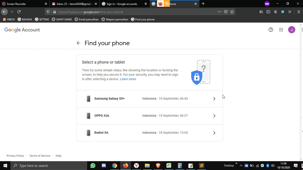 How to change gmail password without phone number - YouTube