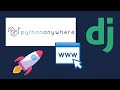 Deploy a django web app to python anywhere free