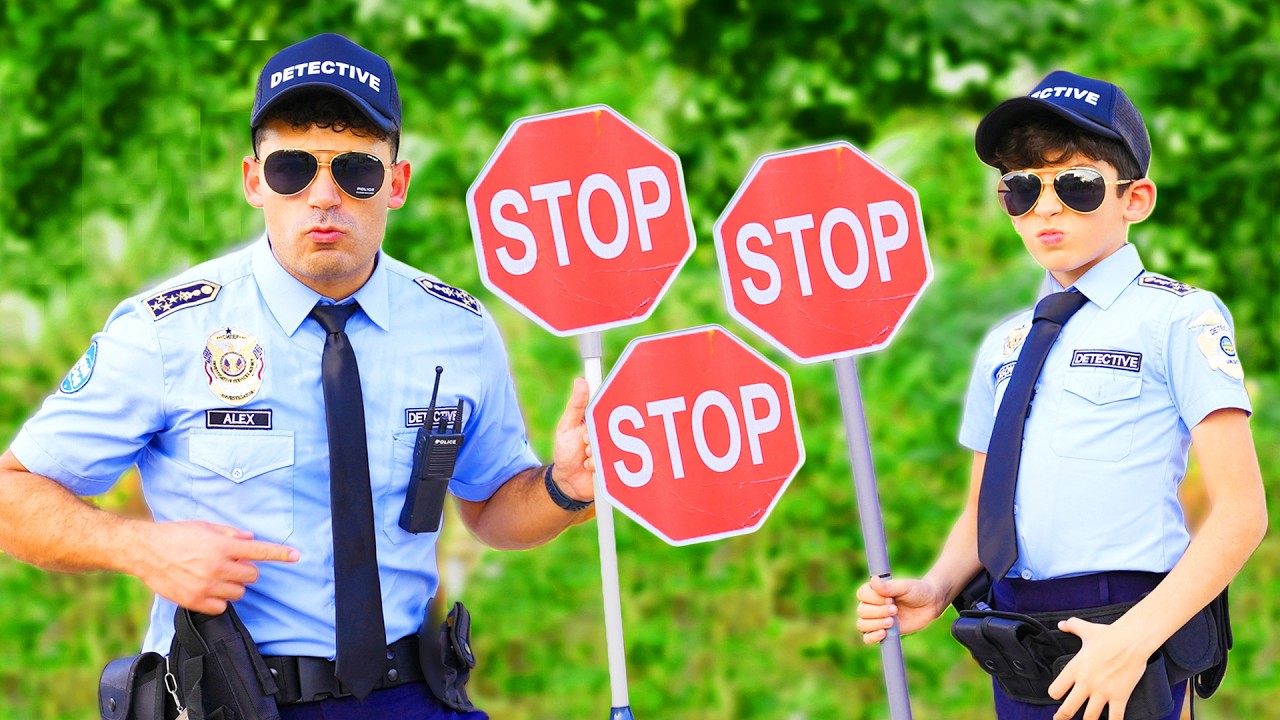 Jason Police Officers Adventure with Three Girls