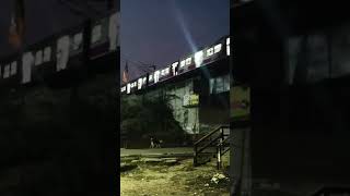 Local Train crossing D. L. Roy Bridge #shortsviral #trainlovers #easternrailways #longtrain