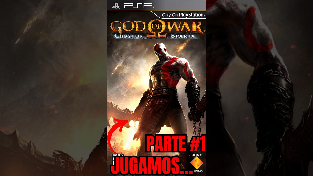 Jugando God of War Ghost of Sparta!!