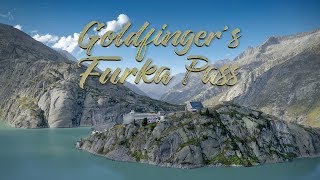 James Bond 007 Locations: Goldfinger's Furka Pass | 6K Drone Video UHD