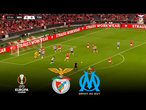 Resumo : Benfica x Marselha Olímpico (2-1) |  Quartas de Final |  Liga Europa 2024 | Full Match