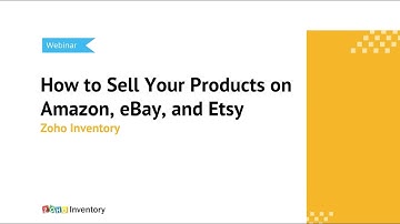 Transform your business through Multi-Channel selling with Zoho Inventory