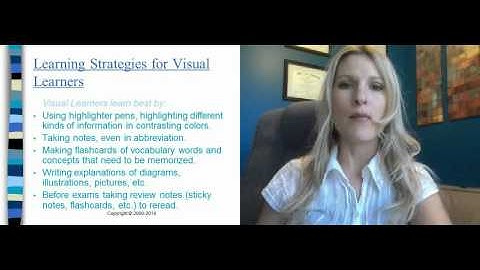 Learning Styles: How to use your learning style to best learn and retain information