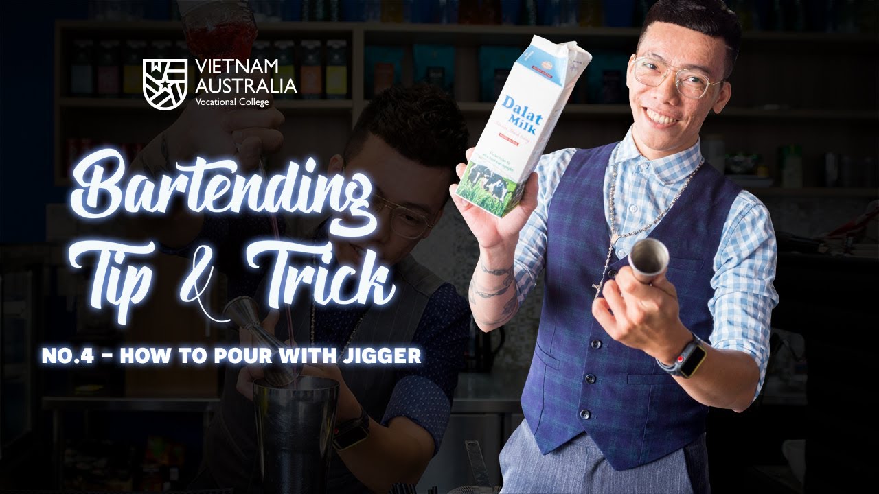 Bartending Tip & Trick No.4 How to pour with jigger YouTube
