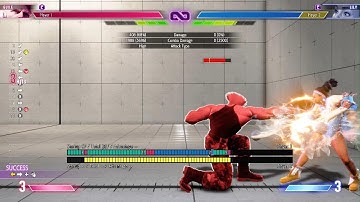 SF6 Guile combos - Perfect Boom loop cornered extension into CA.