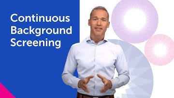 Continuous Background Screening