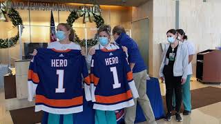 Isles Co-owner Jon Ledecky Honors Frontline Workers